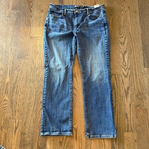 Levi's 505 classic straight leg Blue Denim Jeans size 14S